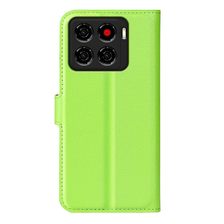 For ZTE Blade A56 Litchi Texture Horizontal Flip Leather Phone Case with Holder