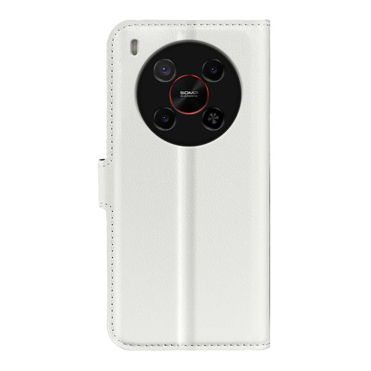 For ZTE Blade V70 Max Litchi Texture Horizontal Flip Leather Phone Case with Holder