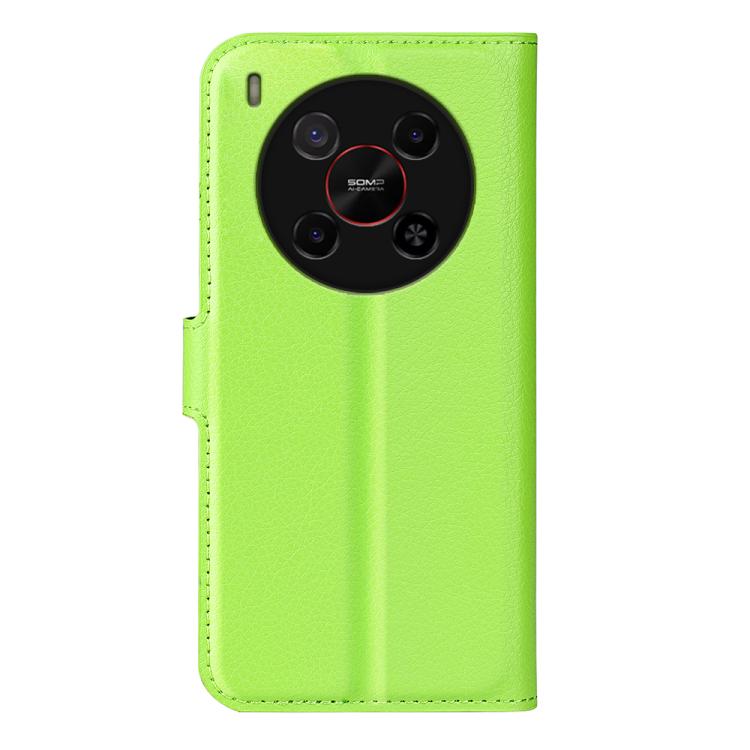 For ZTE Blade V70 Max Litchi Texture Horizontal Flip Leather Phone Case with Holder