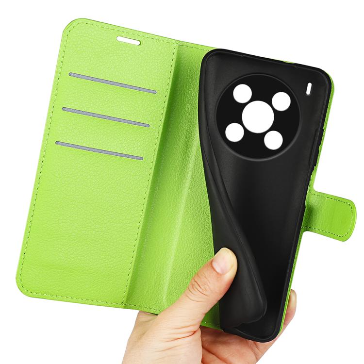 For ZTE Blade V70 Max Litchi Texture Horizontal Flip Leather Phone Case with Holder