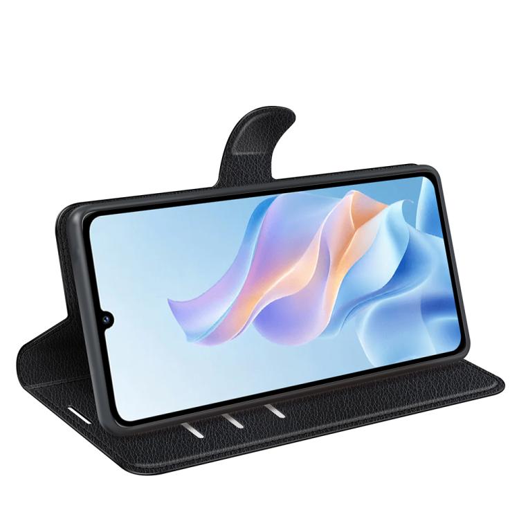For ZTE Blade A76 5G Litchi Texture Horizontal Flip Leather Phone Case with Holder