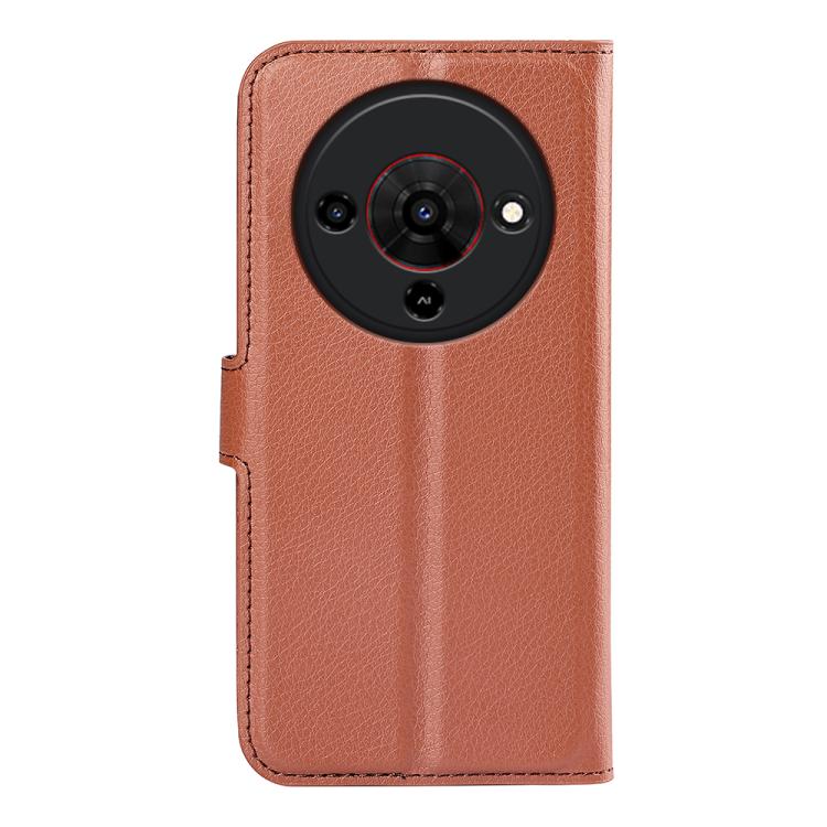 For ZTE Blade A76 5G Litchi Texture Horizontal Flip Leather Phone Case with Holder