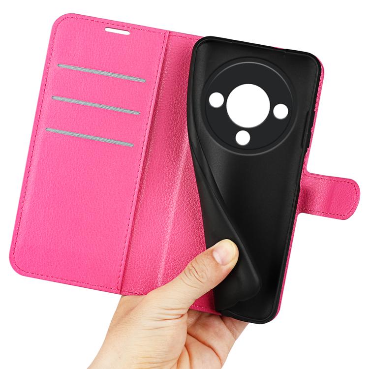 For ZTE Blade A76 5G Litchi Texture Horizontal Flip Leather Phone Case with Holder
