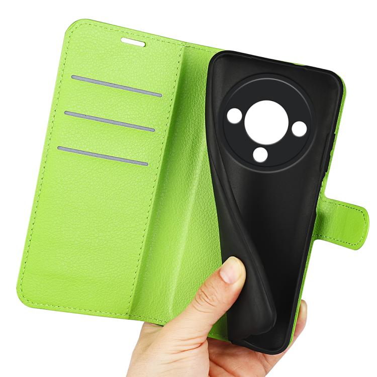For ZTE Blade A76 5G Litchi Texture Horizontal Flip Leather Phone Case with Holder