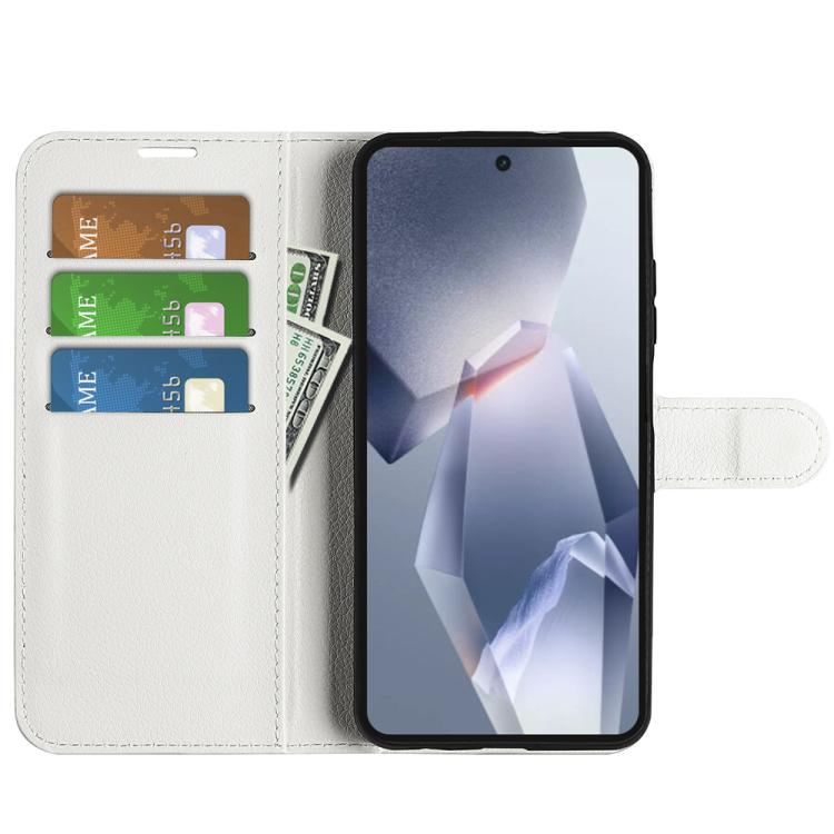 For OnePlus 13R Litchi Texture Horizontal Flip Leather Phone Case with Holder