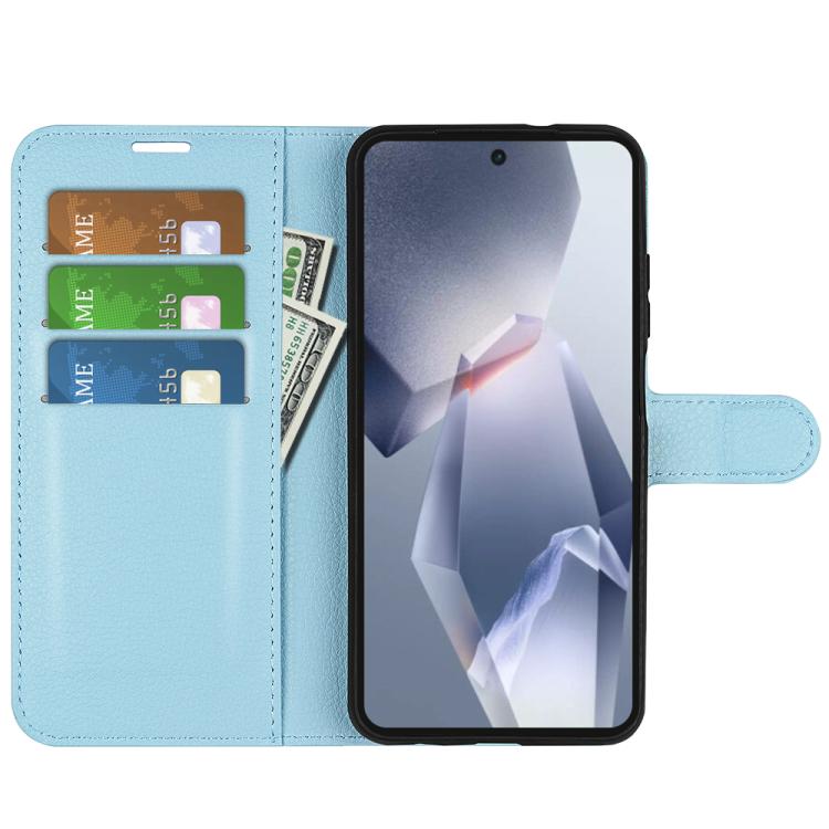 For OnePlus 13R Litchi Texture Horizontal Flip Leather Phone Case with Holder