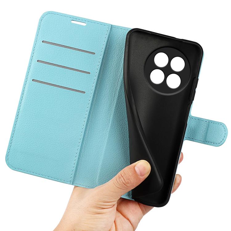 For OnePlus 13R Litchi Texture Horizontal Flip Leather Phone Case with Holder