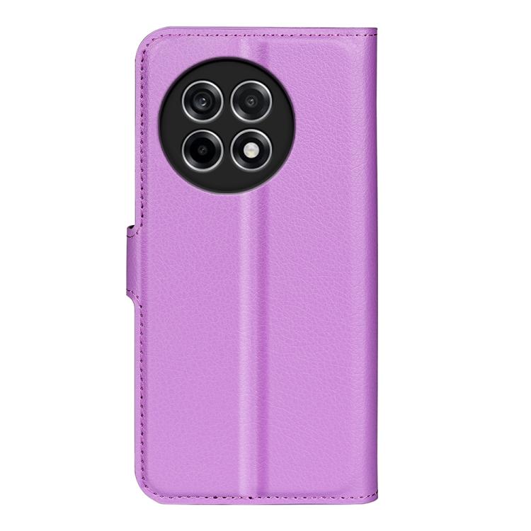 For OnePlus 13R Litchi Texture Horizontal Flip Leather Phone Case with Holder