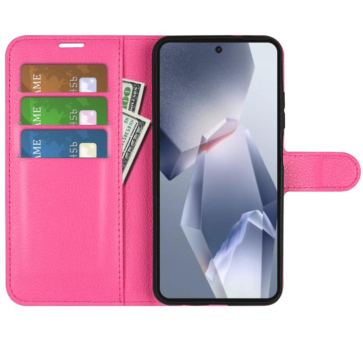 For OnePlus 13R Litchi Texture Horizontal Flip Leather Phone Case with Holder