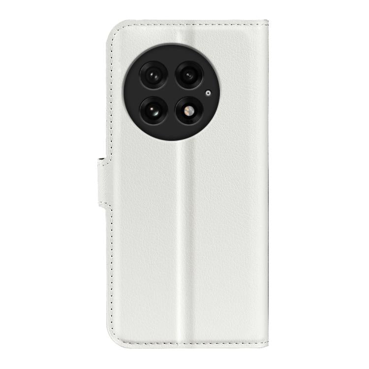 For OnePlus 13 Litchi Texture Horizontal Flip Leather Phone Case with Holder