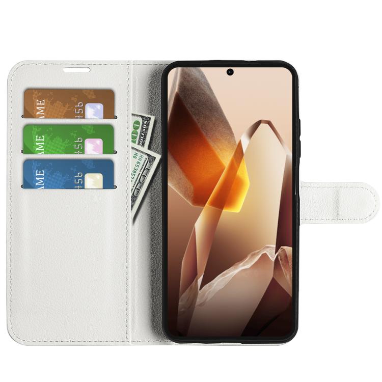 For OnePlus 13 Litchi Texture Horizontal Flip Leather Phone Case with Holder
