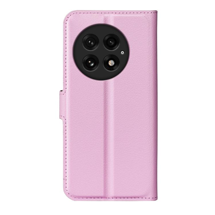 For OnePlus 13 Litchi Texture Horizontal Flip Leather Phone Case with Holder