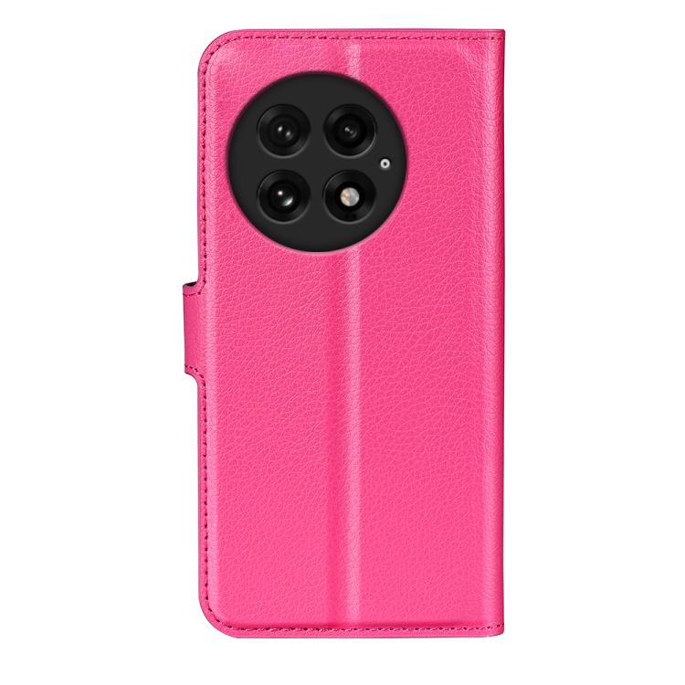 For OnePlus 13 Litchi Texture Horizontal Flip Leather Phone Case with Holder
