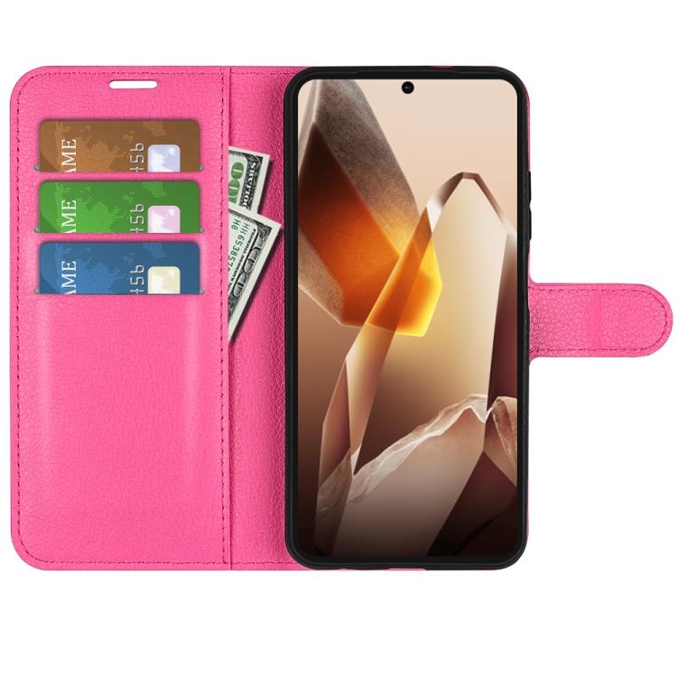 For OnePlus 13 Litchi Texture Horizontal Flip Leather Phone Case with Holder
