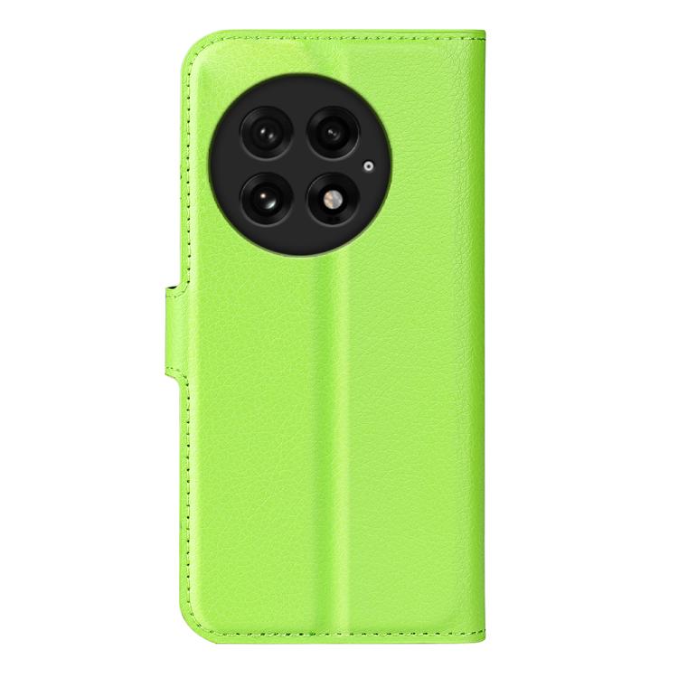 For OnePlus 13 Litchi Texture Horizontal Flip Leather Phone Case with Holder