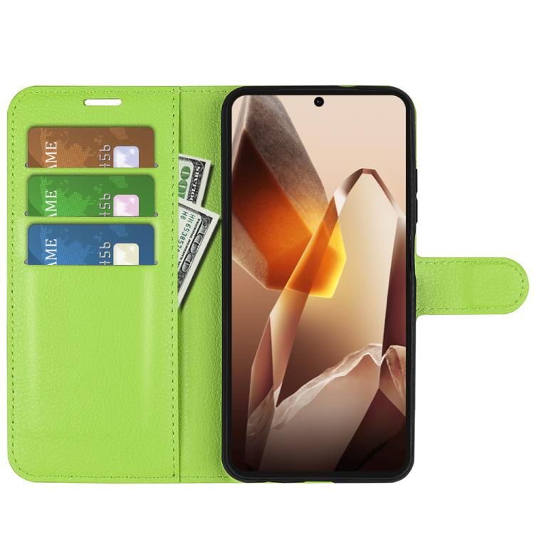 For OnePlus 13 Litchi Texture Horizontal Flip Leather Phone Case with Holder