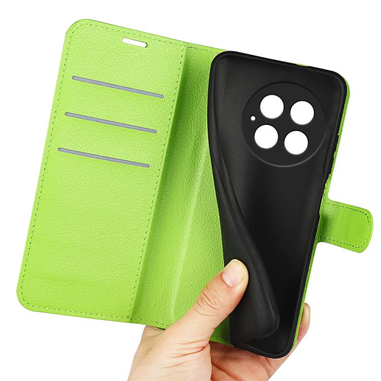 For OnePlus 13 Litchi Texture Horizontal Flip Leather Phone Case with Holder