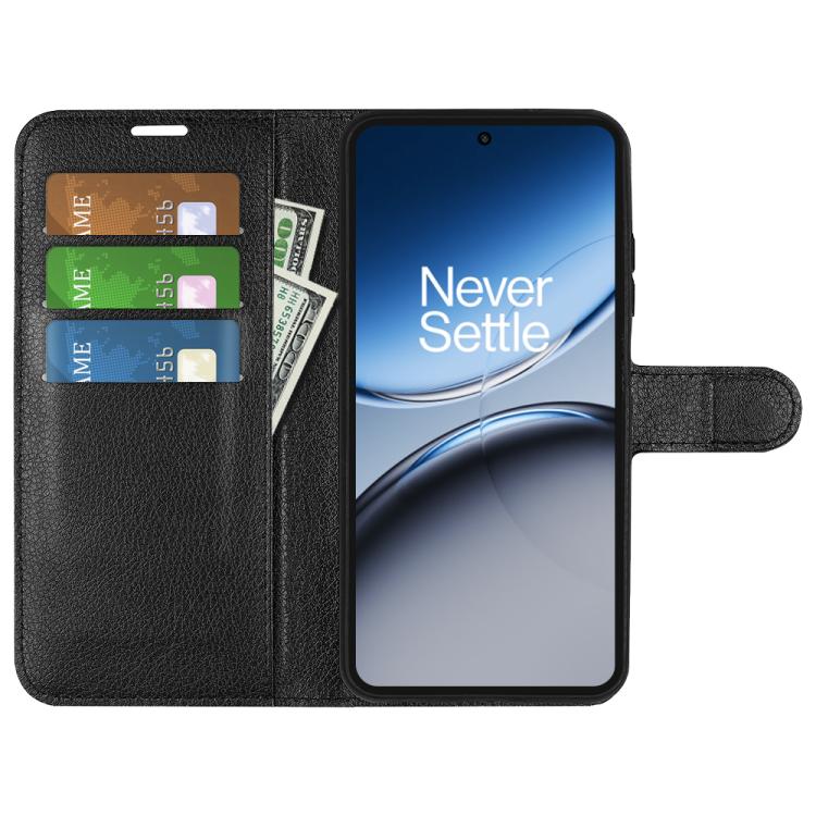 For OnePlus Nord 4 Litchi Texture Horizontal Flip Leather Phone Case with Holder