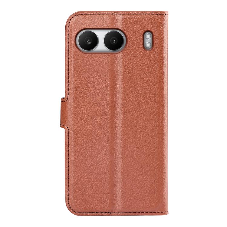 For OnePlus Nord 4 Litchi Texture Horizontal Flip Leather Phone Case with Holder
