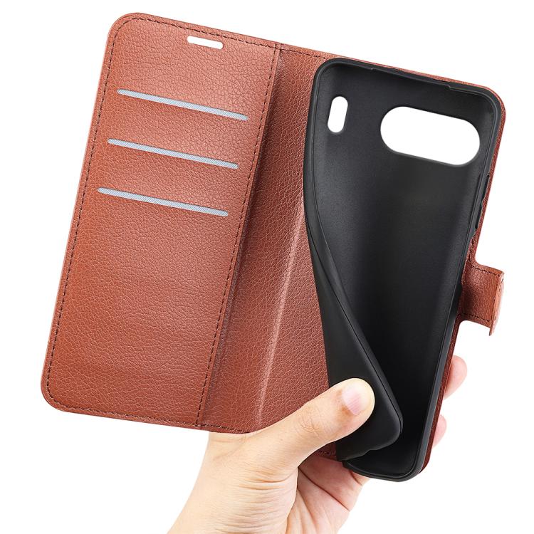 For OnePlus Nord 4 Litchi Texture Horizontal Flip Leather Phone Case with Holder