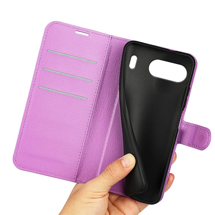 For OnePlus Nord 4 Litchi Texture Horizontal Flip Leather Phone Case with Holder