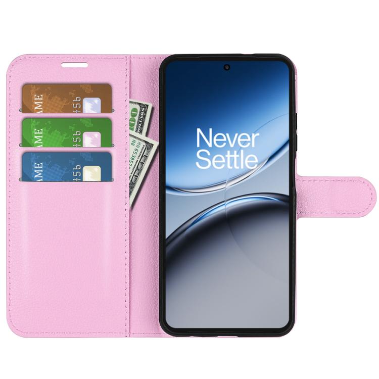 For OnePlus Nord 4 Litchi Texture Horizontal Flip Leather Phone Case with Holder