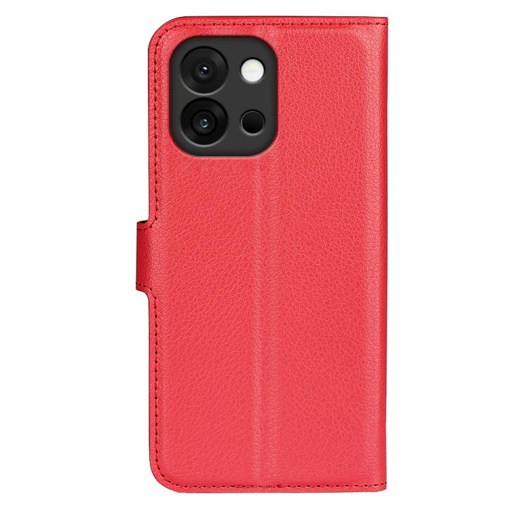 For OnePlus 13T Litchi Texture Horizontal Flip Leather Phone Case with Holder