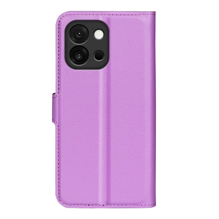 For OnePlus 13T Litchi Texture Horizontal Flip Leather Phone Case with Holder