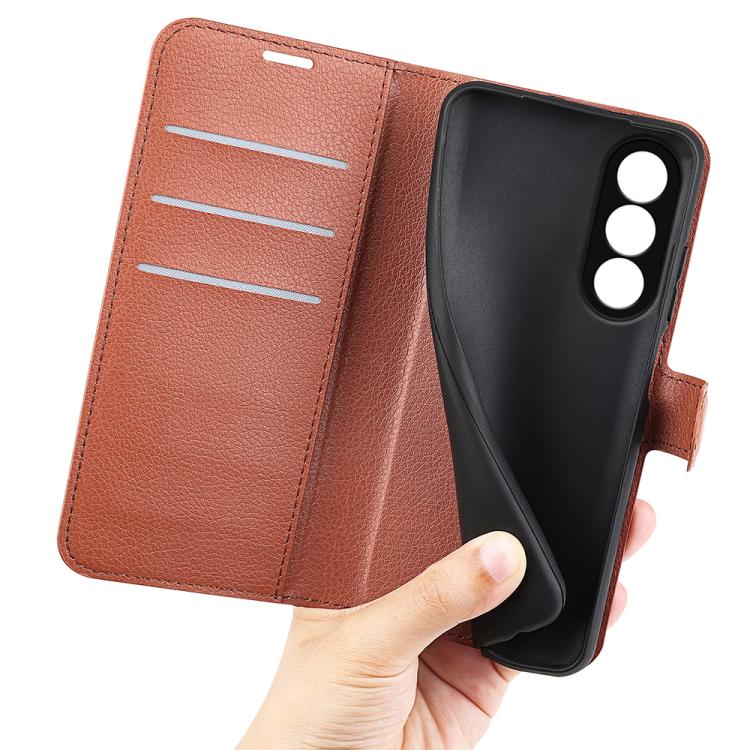 For OnePlus Nord 5 / Ace 5 Ultra Litchi Texture Horizontal Flip Leather Phone Case with Holder