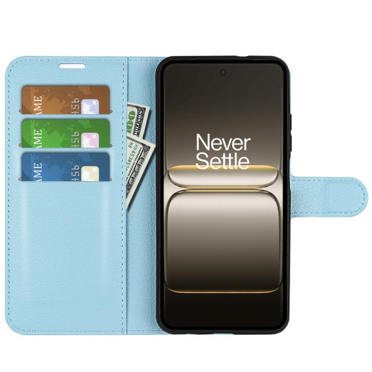 For OnePlus Nord 5 / Ace 5 Ultra Litchi Texture Horizontal Flip Leather Phone Case with Holder