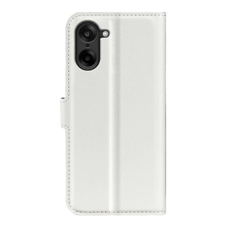 For OnePlus Nord CE5 / Ace 5 Racing Litchi Texture Horizontal Flip Leather Phone Case with Holder