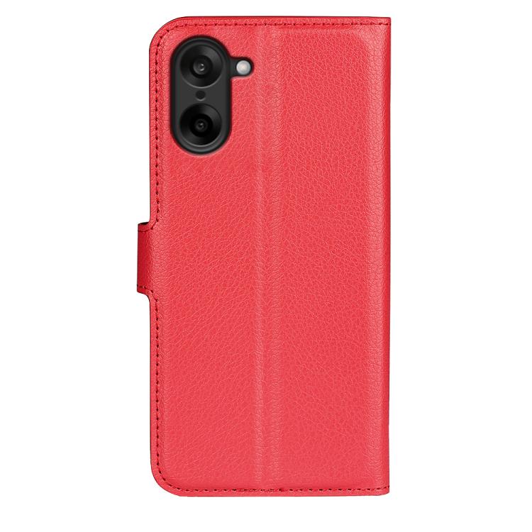 For OnePlus Nord CE5 / Ace 5 Racing Litchi Texture Horizontal Flip Leather Phone Case with Holder