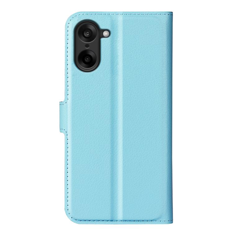 For OnePlus Nord CE5 / Ace 5 Racing Litchi Texture Horizontal Flip Leather Phone Case with Holder