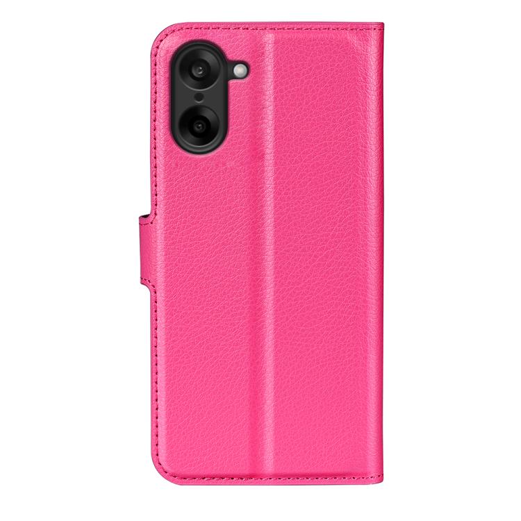 For OnePlus Nord CE5 / Ace 5 Racing Litchi Texture Horizontal Flip Leather Phone Case with Holder
