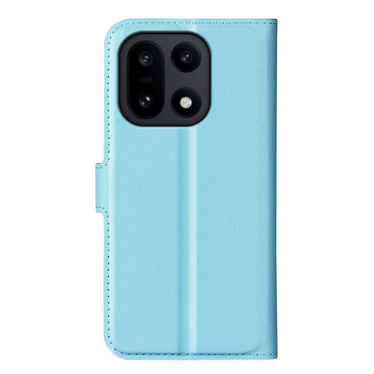 For OnePlus 15 Litchi Texture Horizontal Flip Leather Phone Case with Holder