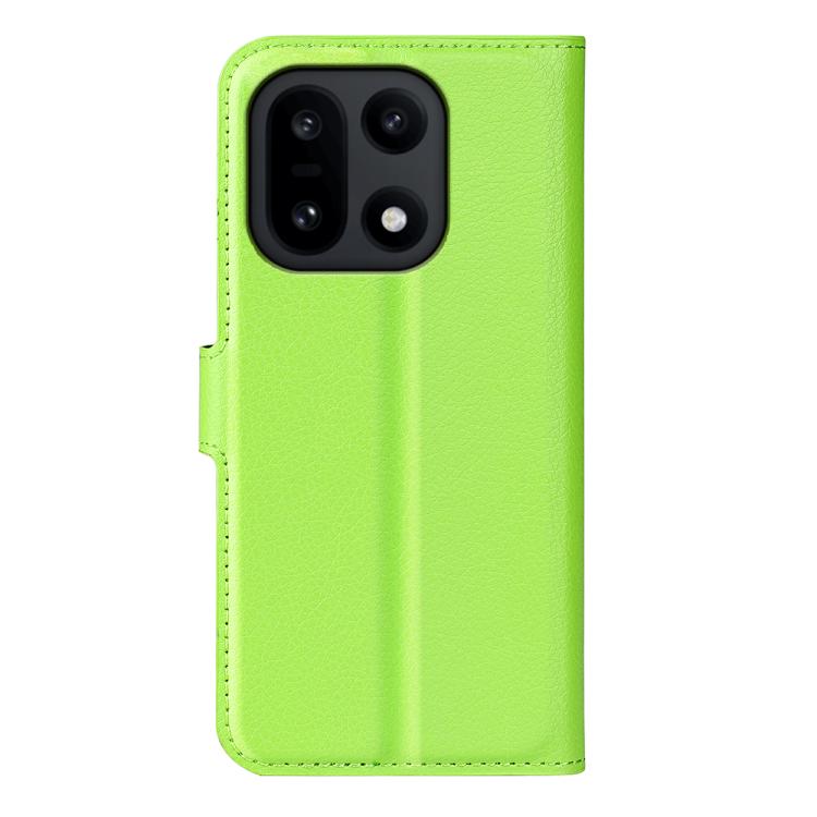 For OnePlus 15 Litchi Texture Horizontal Flip Leather Phone Case with Holder