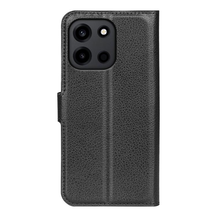 For OnePlus Turbo 6 / 6V Litchi Texture Horizontal Flip Leather Phone Case with Holder