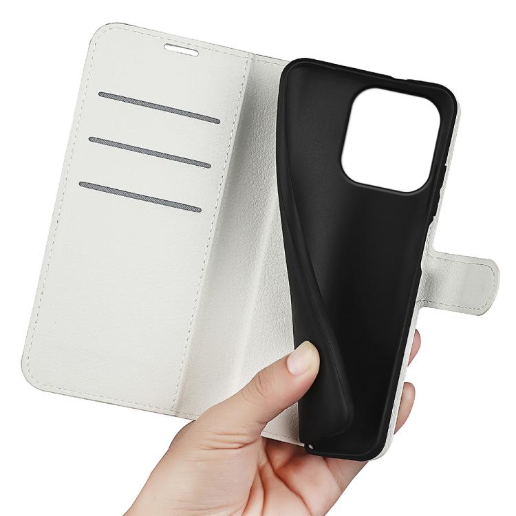 For OnePlus Turbo 6 / 6V Litchi Texture Horizontal Flip Leather Phone Case with Holder