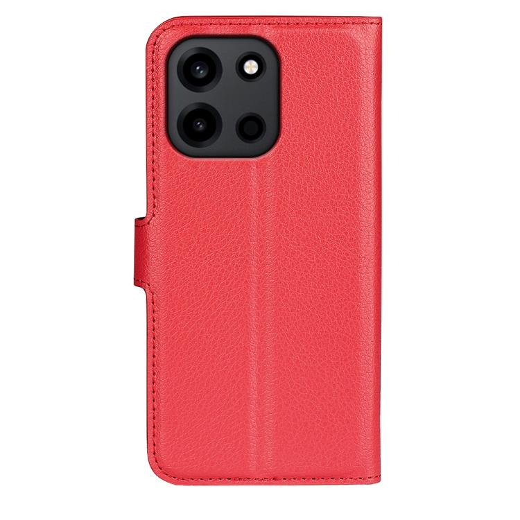 For OnePlus Turbo 6 / 6V Litchi Texture Horizontal Flip Leather Phone Case with Holder