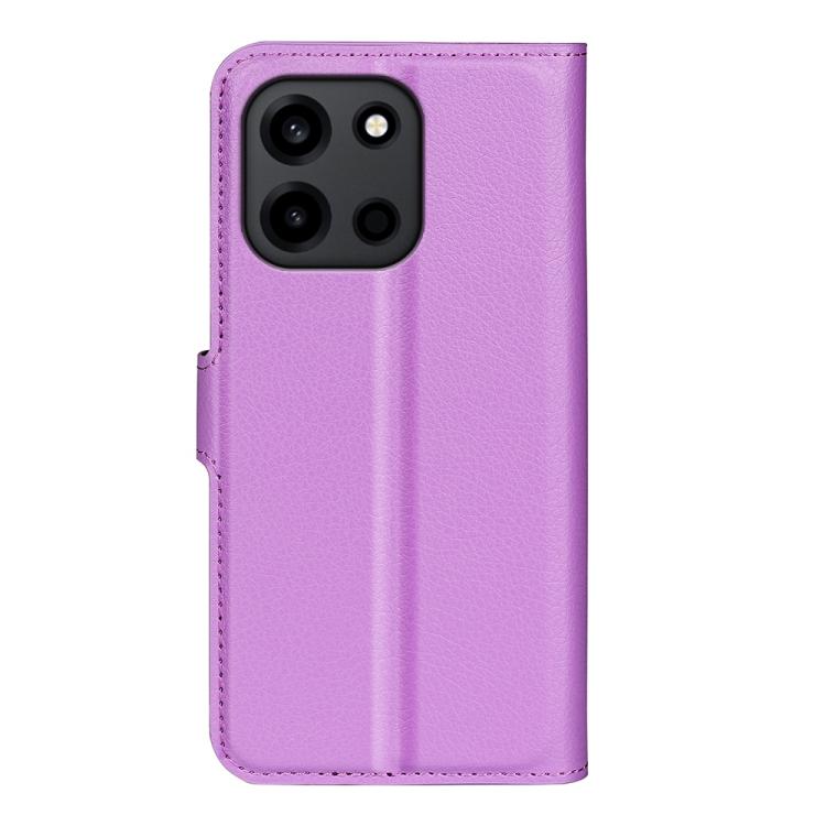 For OnePlus Turbo 6 / 6V Litchi Texture Horizontal Flip Leather Phone Case with Holder