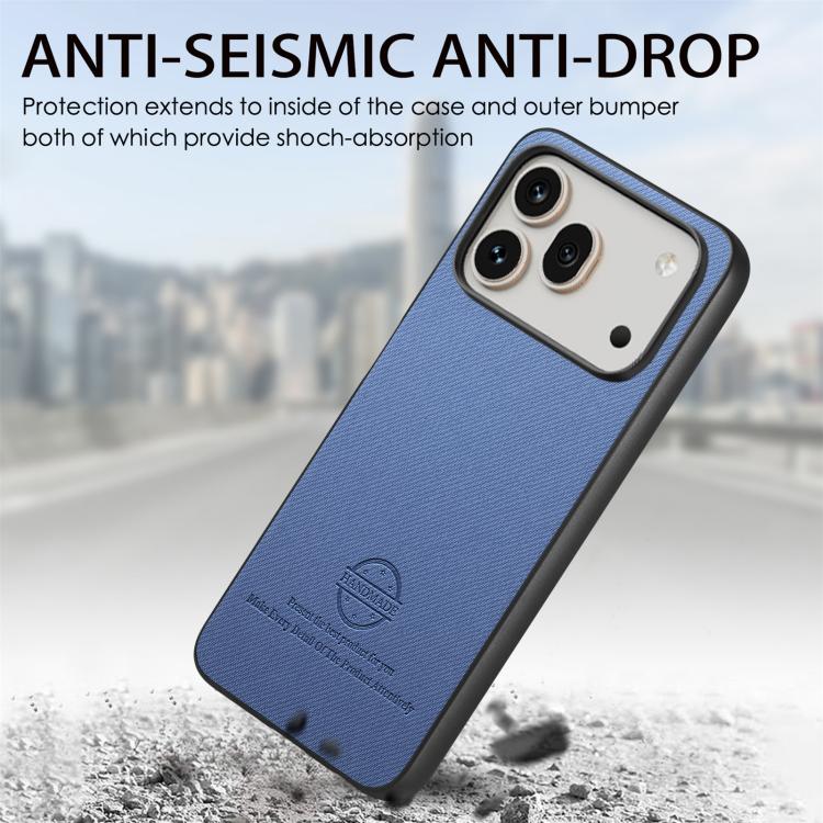For Honor 600 Global Twill Fabric Leather Skin Back Phone Case