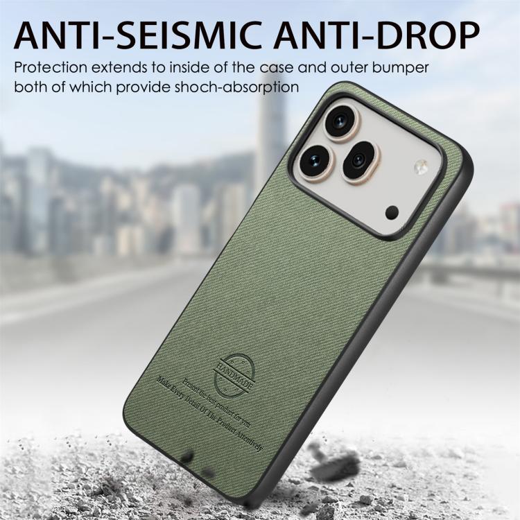 For Honor 600 Global Twill Fabric Leather Skin Back Phone Case