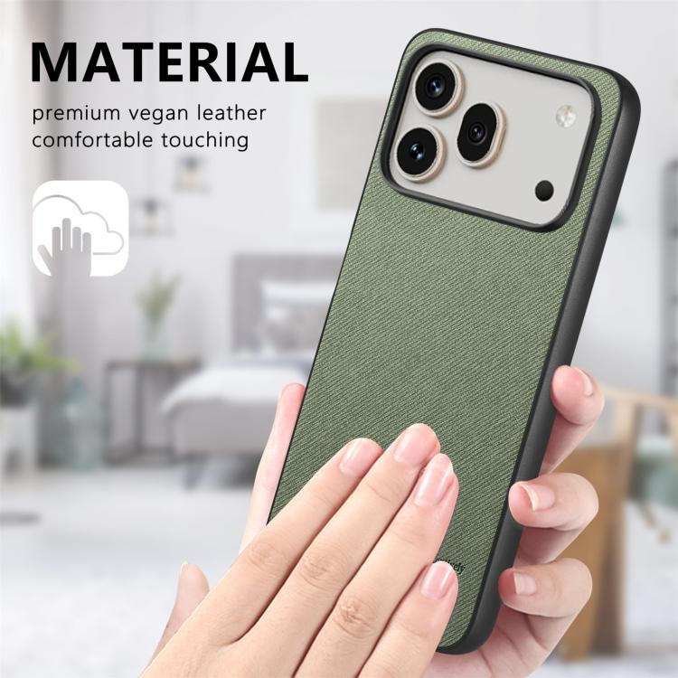For Honor 600 Global Twill Fabric Leather Skin Back Phone Case