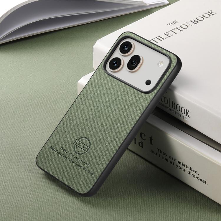 For Honor 600 Global Twill Fabric Leather Skin Back Phone Case