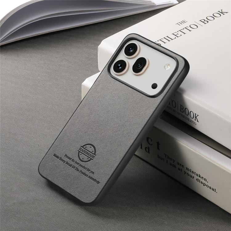 For Honor 600 Global Twill Fabric Leather Skin Back Phone Case