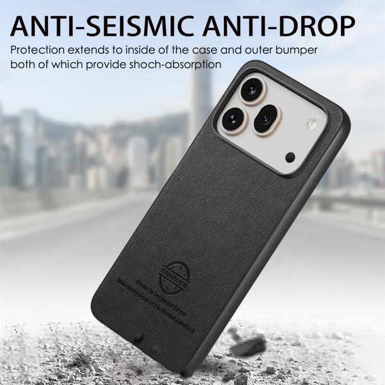 For Honor 600 Global Twill Fabric Leather Skin Back Phone Case