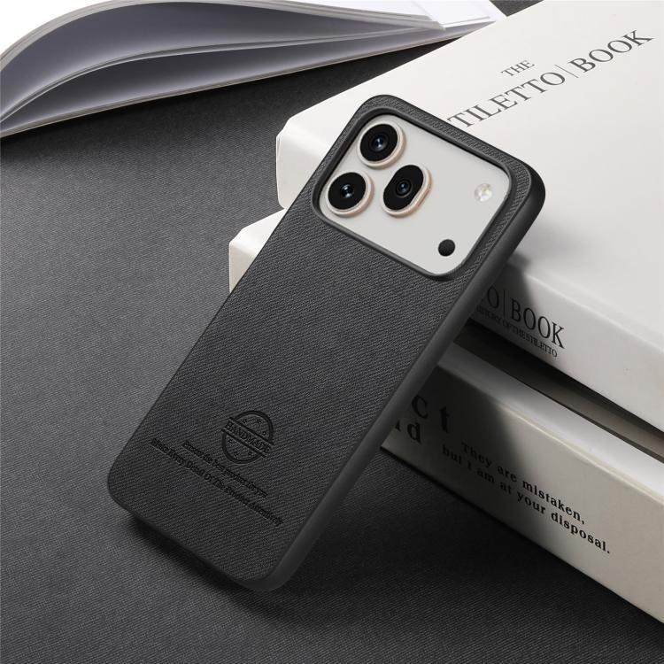 For Honor 600 Global Twill Fabric Leather Skin Back Phone Case
