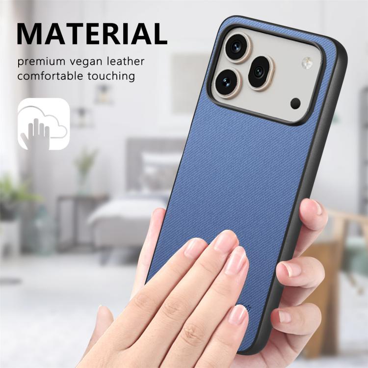 For Honor 600 Pro Global Twill Fabric Leather Skin Back Phone Case