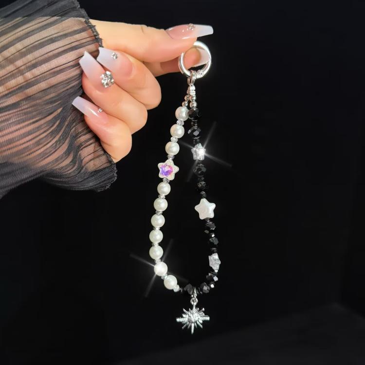 Sun and stars Cat Sun Star Pearl Mobile Phone Chain