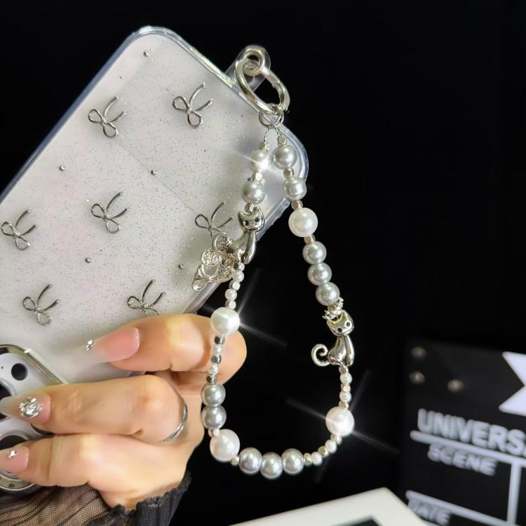 Sun and stars Cat Sun Star Pearl Mobile Phone Chain